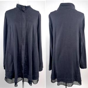 Soft Surroundings Black Jacket